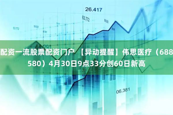 配资一流股票配资门户 【异动提醒】伟思医疗（688580）4月30日9点33分创60日新高