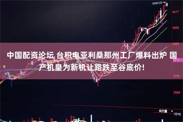中国配资论坛 台积电亚利桑那州工厂爆料出炉 国产机皇为新机让路跌至谷底价!